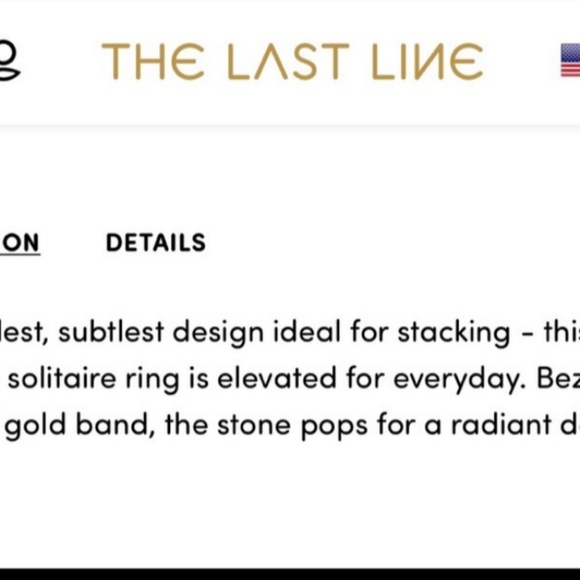 THE LAST LINE Turquoise ring 14k - Picture 10 of 11